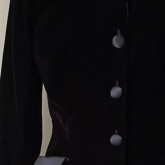 Vintage 90's Black Velvet Suit by Depeche Mode - Picture 11 of 12